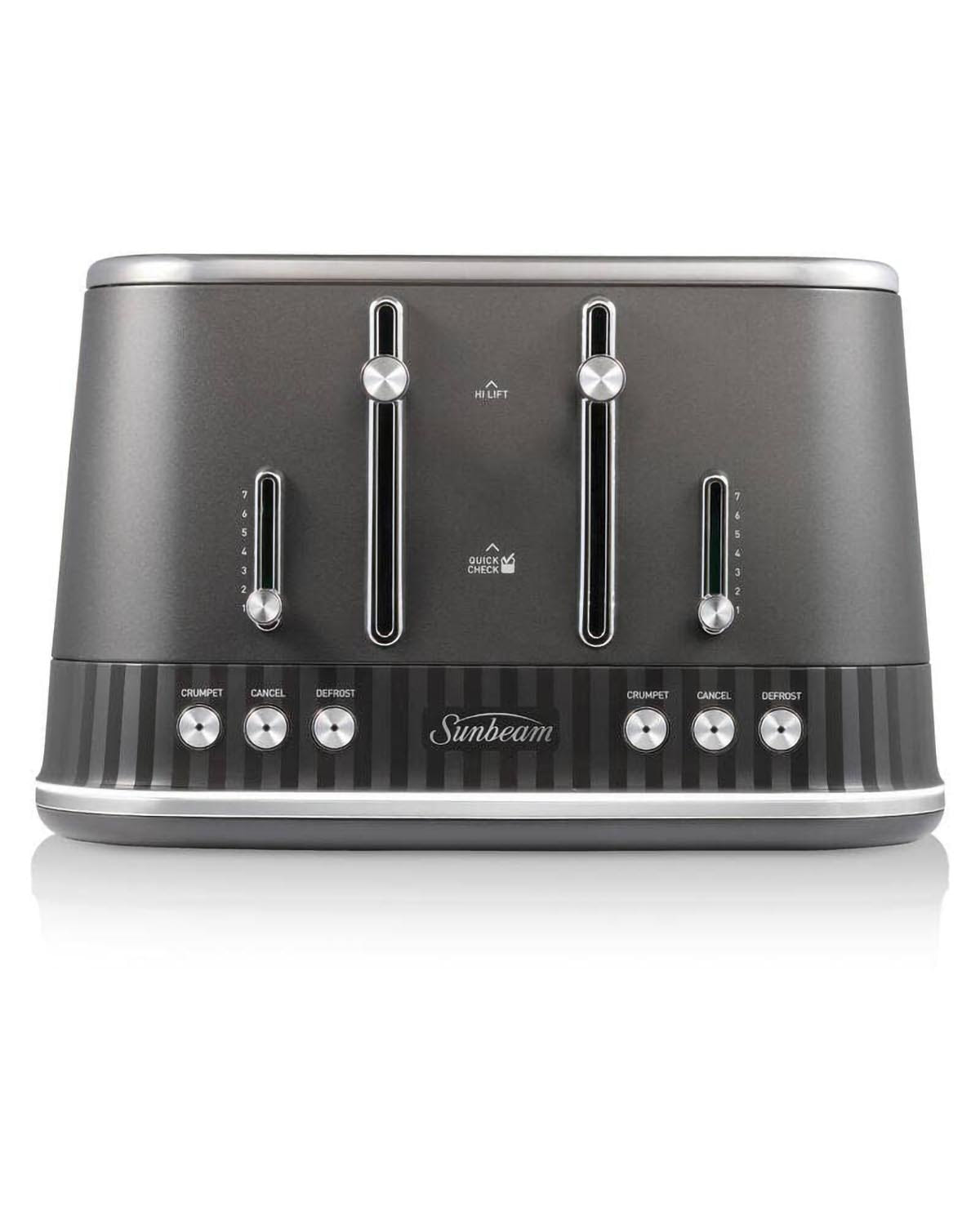 Stan Toaster Sunbeam French Riviera Collection 4 Slice Toaster - Graphite – Stan Cash