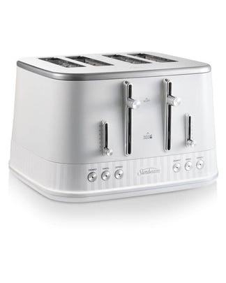 Sunbeam French Riviera Collection 4 Slice Toaster - White