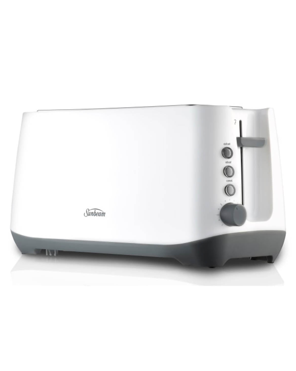 Sunbeam Rise Up 4-Slice Toaster - White