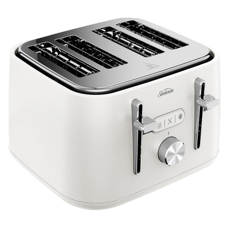 Sunbeam Freya Collection 4 Slice Toaster - White