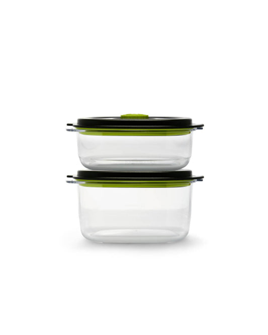 FoodSaver 3 + 5-Cup Preserve & Marinate Vacuum Sealer Containers - 2 Pack