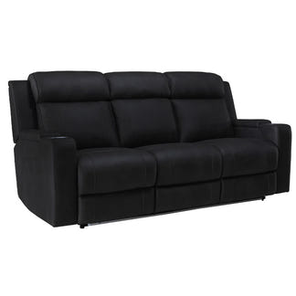 Symphony Immersive 3 Seater Electric Recliner Fabric Sofa - Jet