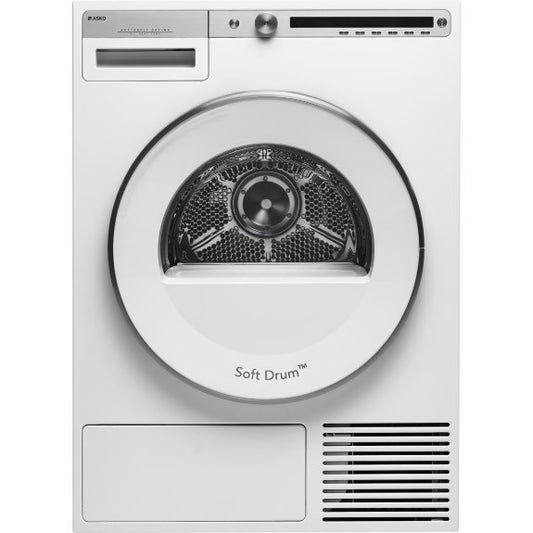 ASKO 10kg Heat Pump Condenser Dryer - White (Logic)