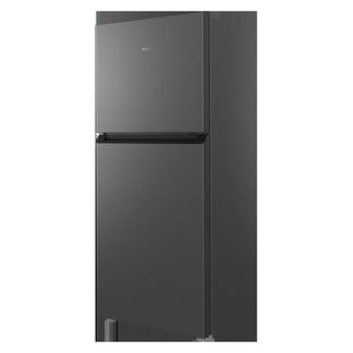 TCL 420L Top Mount Fridge Freezer - Crystal Ash Grey