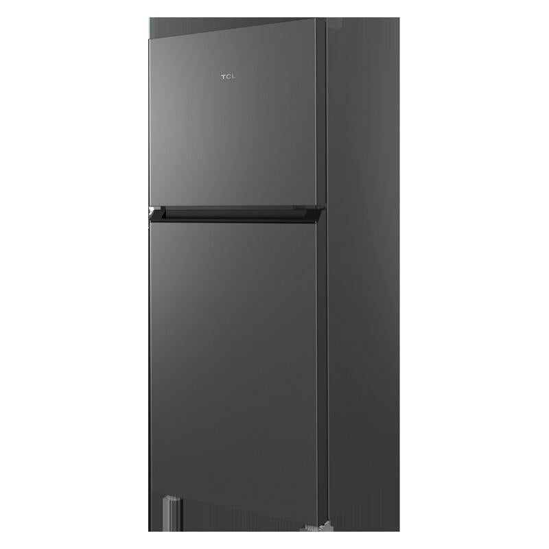 TCL 420L Top Mount Fridge Freezer - Crystal Ash Grey