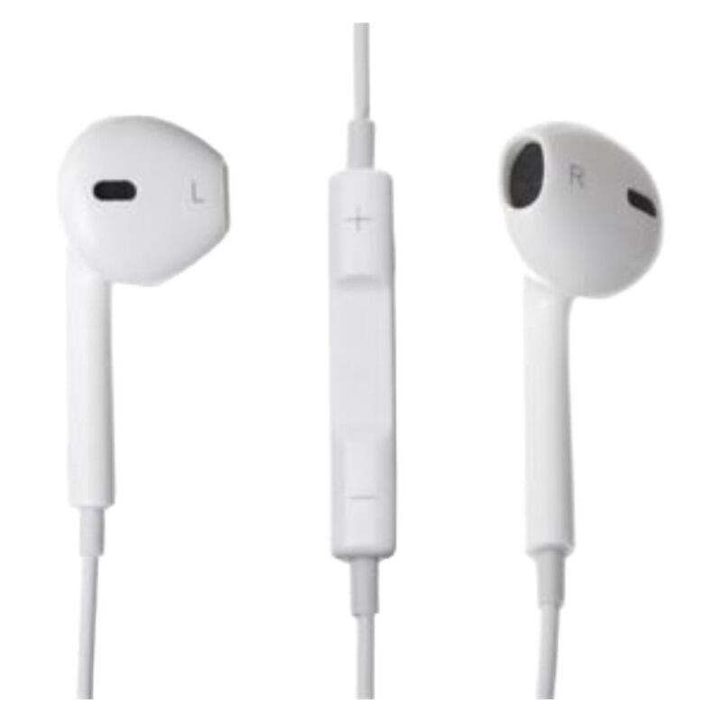 Techano 3.5mm Earphones - White (No Frills)