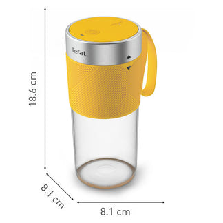 Tefal Lightmix On-the-Go Portable Personal Blender - Yellow