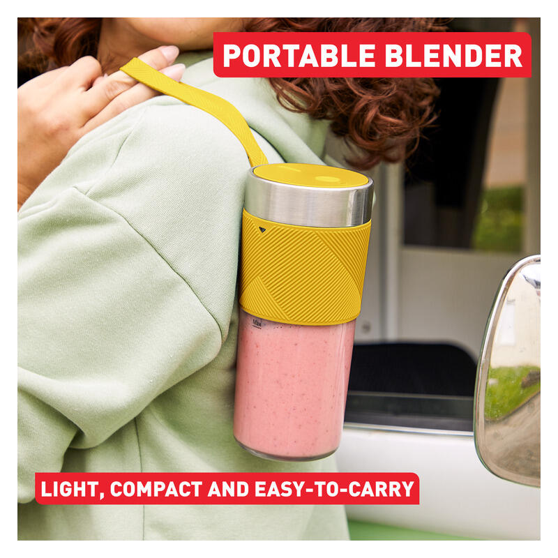 Tefal Lightmix On-the-Go Portable Personal Blender - Yellow