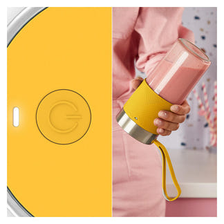 Tefal Lightmix On-the-Go Portable Personal Blender - Yellow