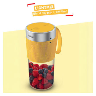 Tefal Lightmix On-the-Go Portable Personal Blender - Yellow