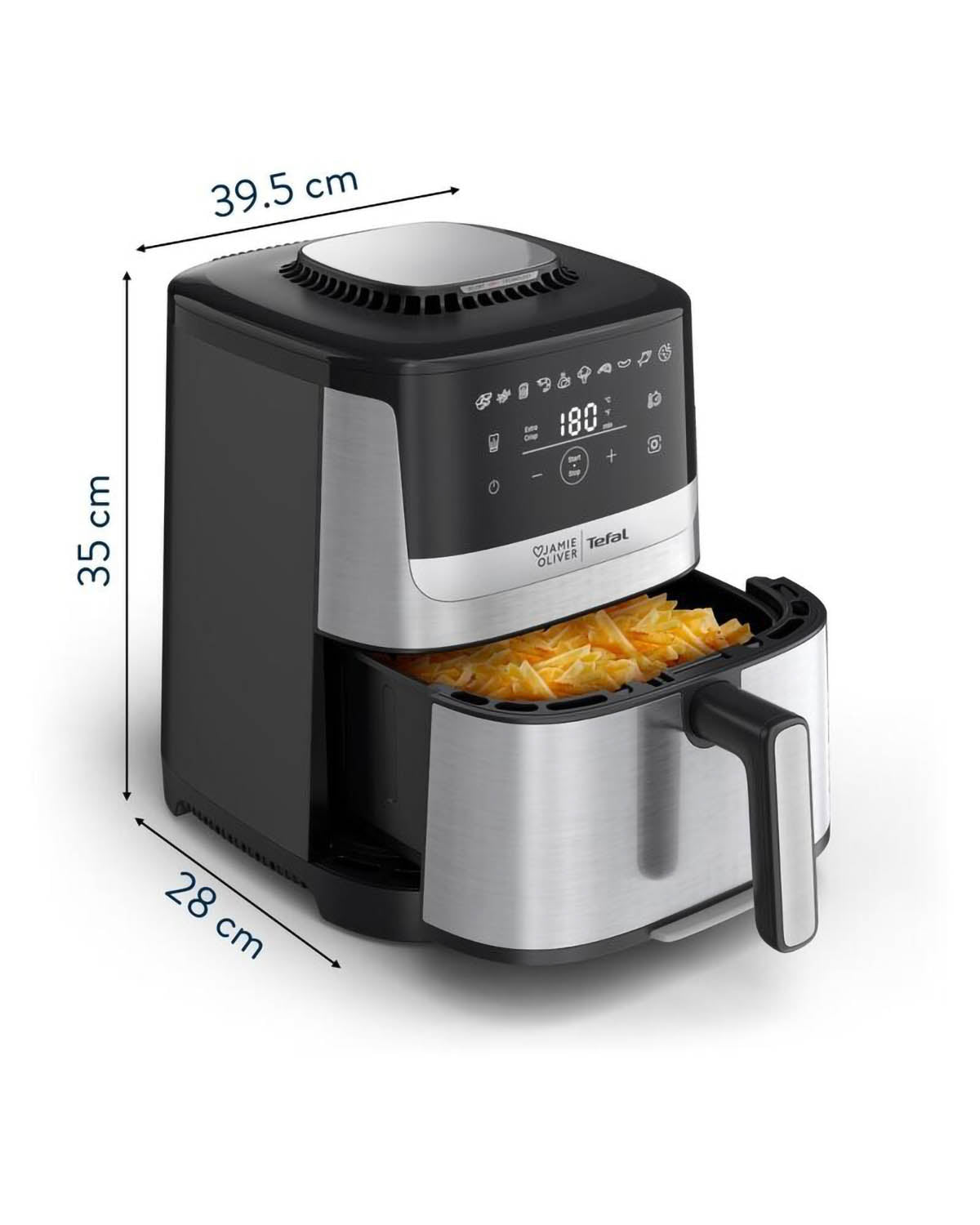 Tefal 5L Jamie Oliver Easy Fry Silence & Grill
