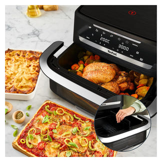 Tefal 9L Ever Fry Infra Heat Flex Detachable Front Air Fryer
