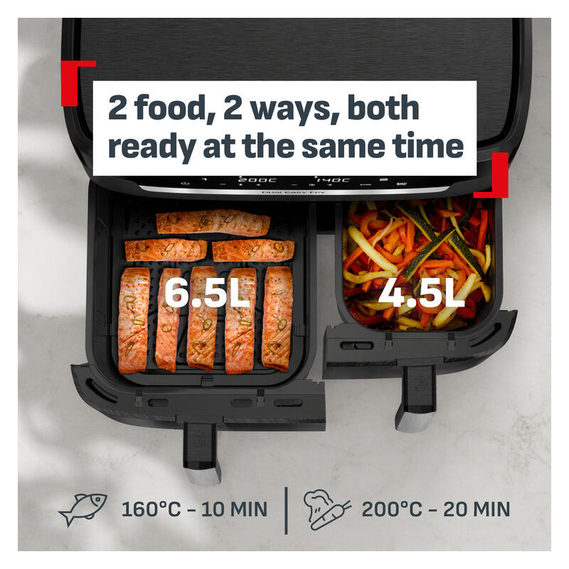 Tefal 11L XXL Dual Easy Fry & Grill Air Fryer