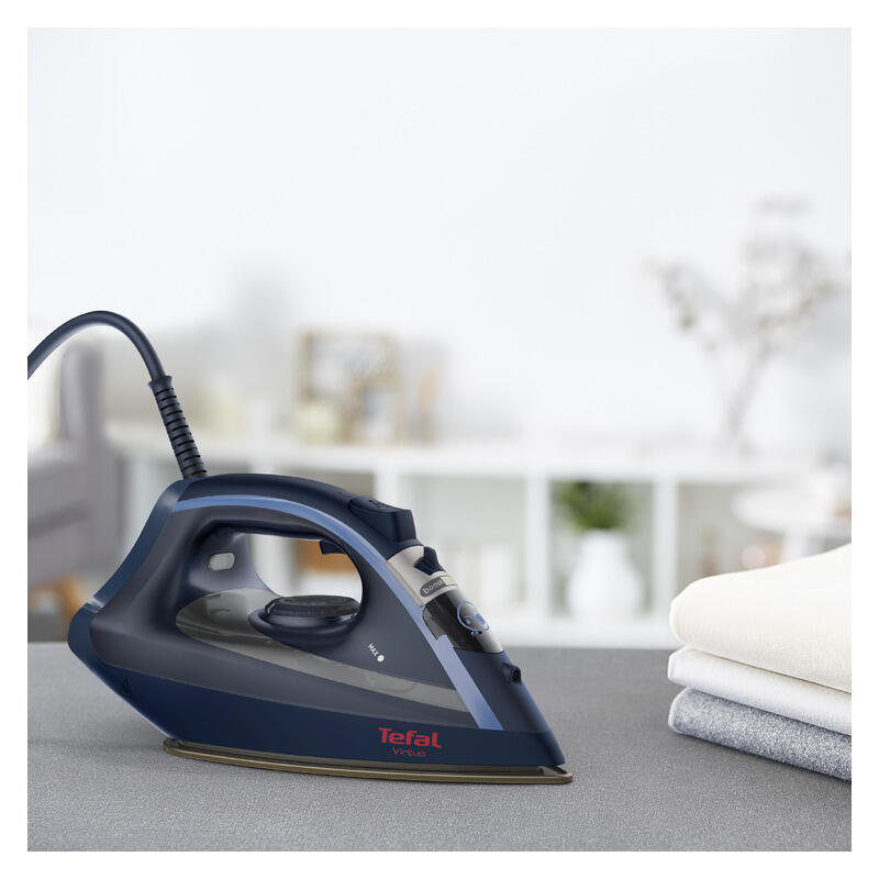 Tefal Virtuo Steam Iron with 24g/min Continuous Steam - Blue