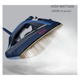 Tefal Virtuo Steam Iron with 24g/min Continuous Steam - Blue