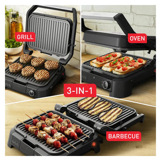Tefal SuperGrill 3-in-1 Electric Grill Barbecue & Oven