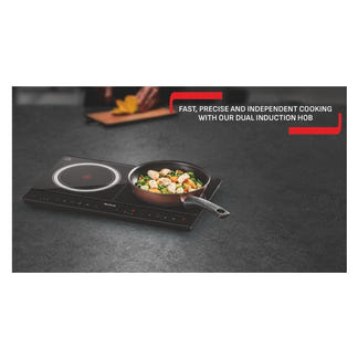 Tefal Dual Express Benchtop Induction Cooktop - Black (IH9038)