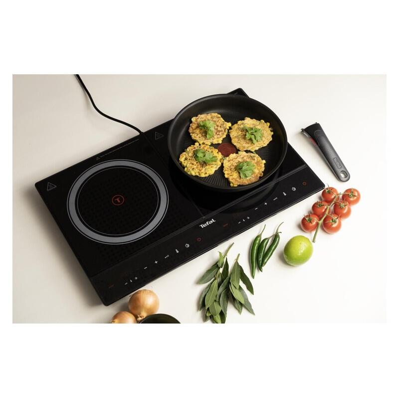 Tefal Dual Express Benchtop Induction Cooktop - Black (IH9038)