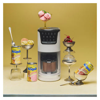Tefal Dolci Rise Drinks & Dessert Maker with Nesquik Tins - White