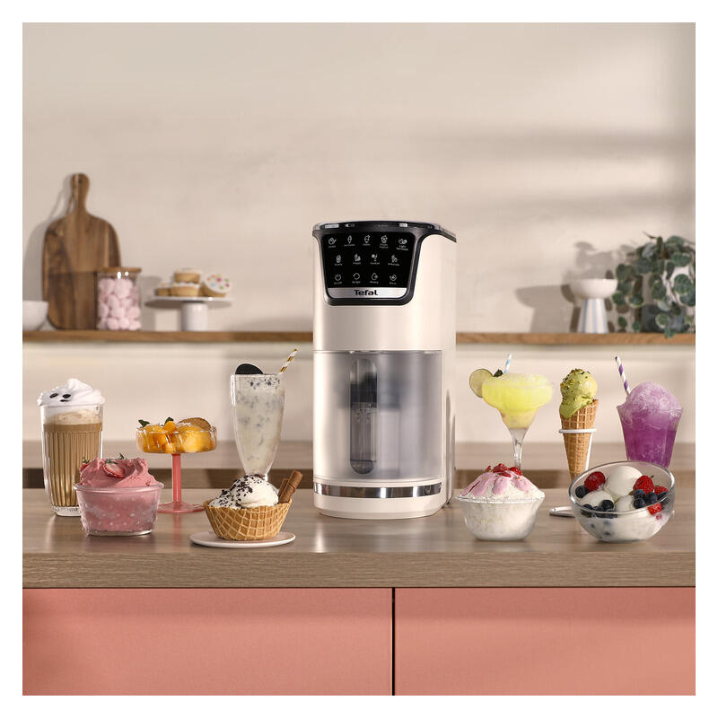 Tefal Dolci Rise Drinks & Dessert Maker with Nesquik Tins - White