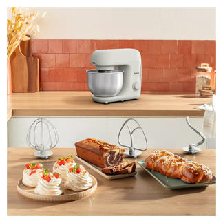 Tefal Bake Essential Stand Mixer - White