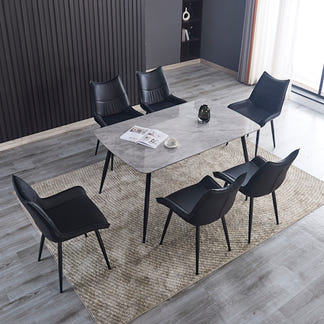 Tempo 150cm Dining Table - Light Grey