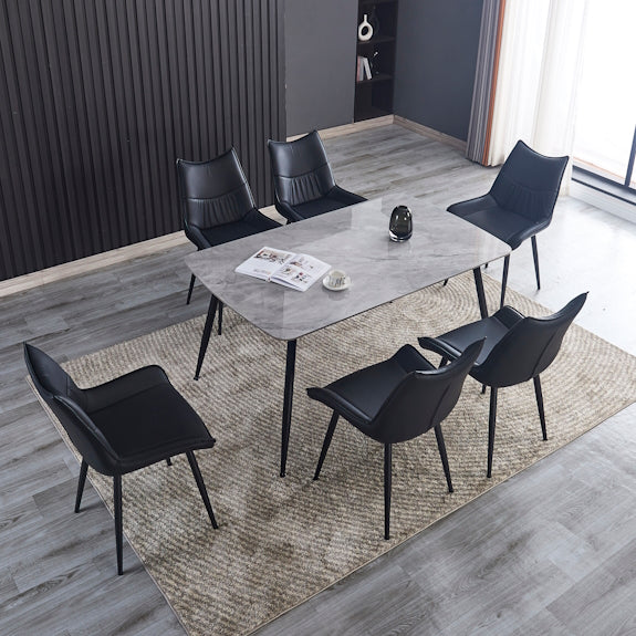 Tempo 150cm Dining Table - Light Grey