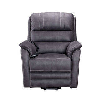 Terence Lift & Recline Fabric Armchair - Charcoal