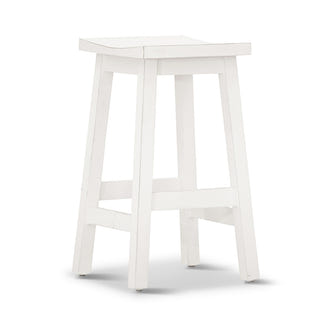 Tokyo Timber Bar Stool - White
