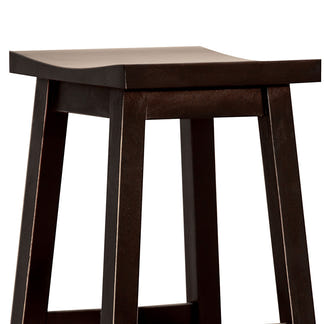 Tokyo Timber Bar Stool - Black