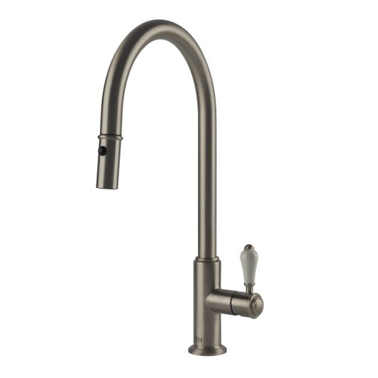 Turner Hastings Ludlow Pull Out Sink Mixer Tap - Brushed Nickel