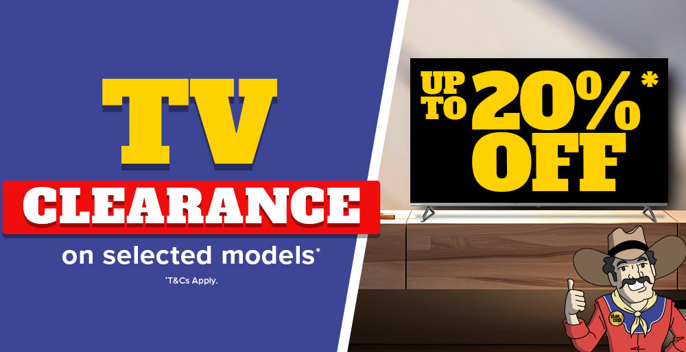 Up to 20% Off TV Clearance