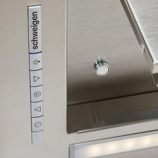 Schweigen 90cm Silent Undermount Rangehood for Moderate Cooking