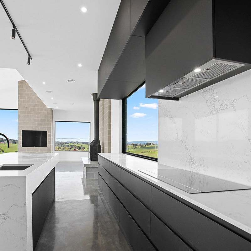 Schweigen 90cm Silent Undermount Rangehood - Stainless Steel