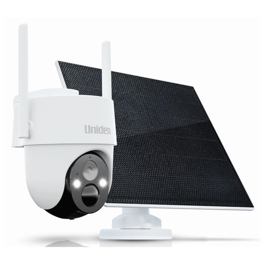 Uniden 4G Outdoor Pan & Tilt Camera + Solar Panel Kit