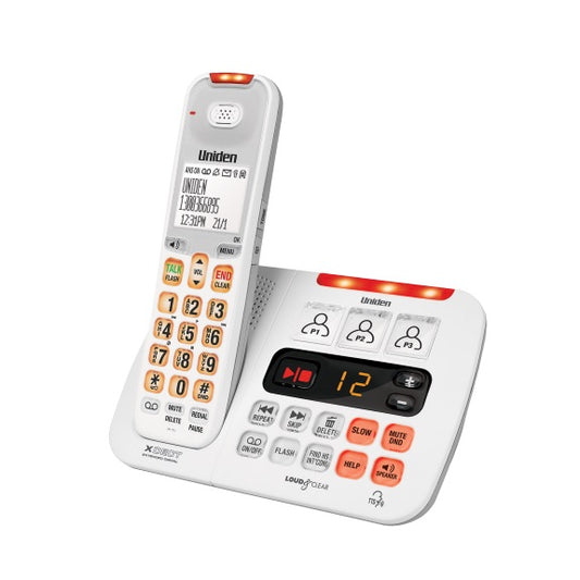 Uniden Sight & Sound Enhanced Cordless Telephone - Single
