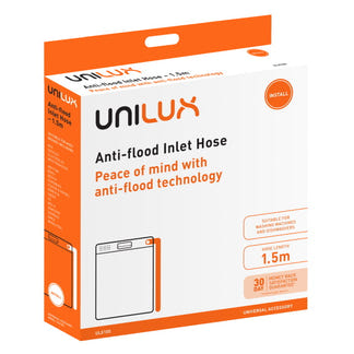 Unilux 1.5m Dishwasher Anti-Flood Inlet Hose