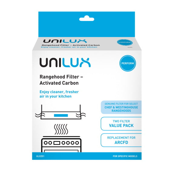 Unilux 2 pack Rangehood Carbon Filter
