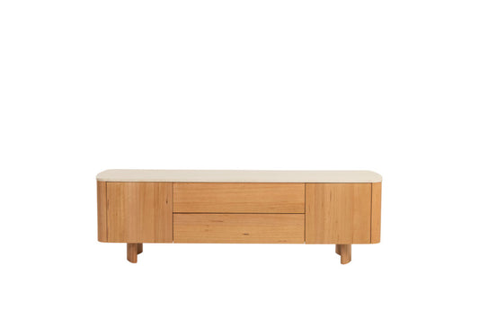 Valetta 2000mm Timber Entertainment Unit