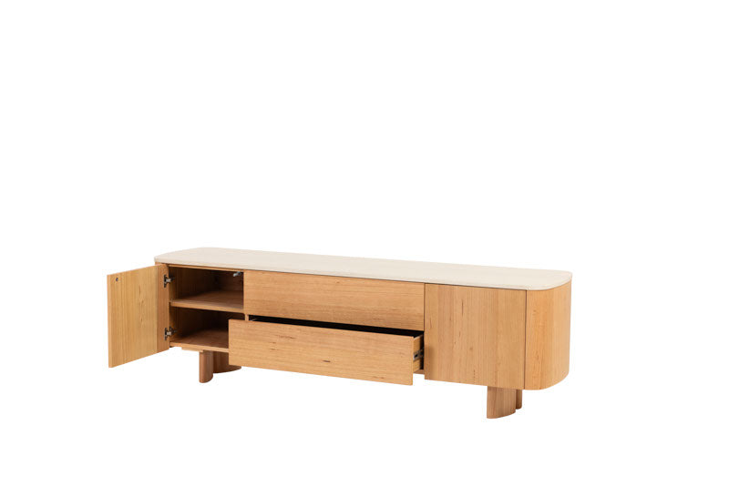 Valetta 2000mm Timber Entertainment Unit