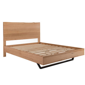 Valhalla 4 Piece King Timber Bedroom Suite - Messmate/Black