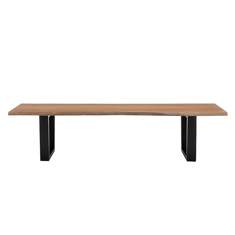 Valhalla 190cm Timber Bench Seat - Messmate/Black