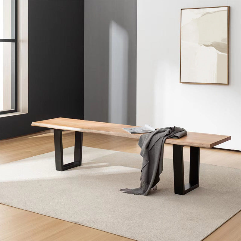 Valhalla 190cm Timber Bench Seat - Messmate/Black
