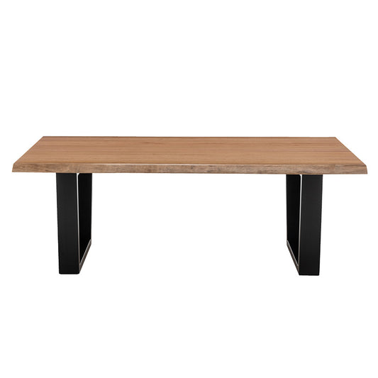 Valhalla Timber Coffee Table - Messmate/Black