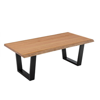 Valhalla Timber Coffee Table - Messmate/Black