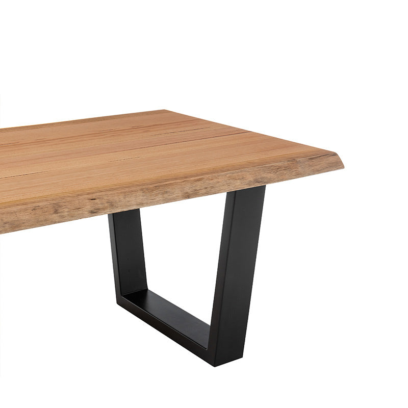 Valhalla Timber Coffee Table - Messmate/Black