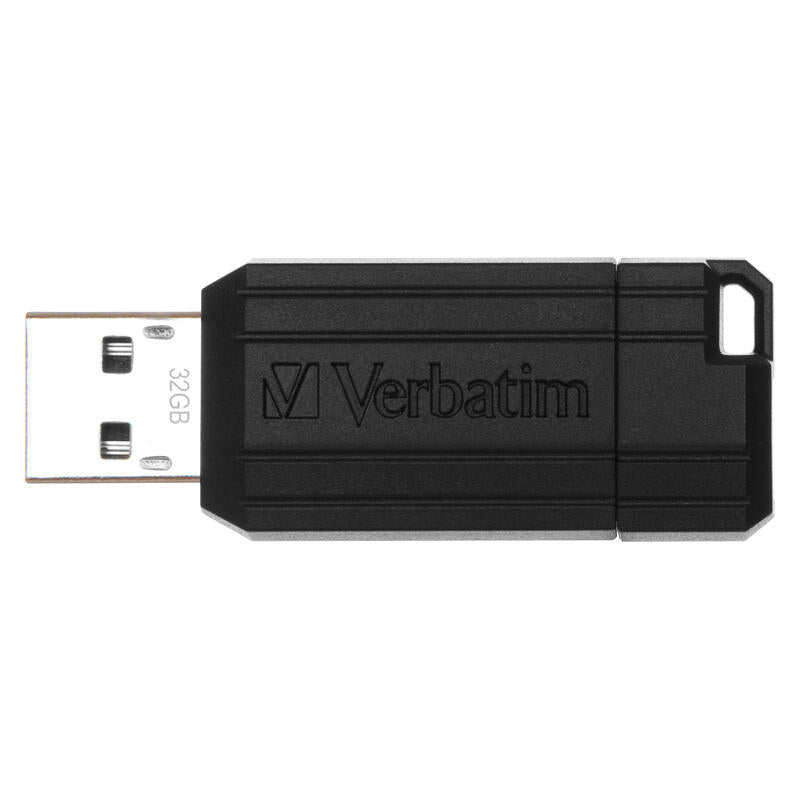 Verbatim 32GB Store 'n' 'Go' Pinstripe USB Drive - Black