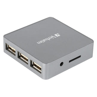 Verbatim USB 2.0 All-in-1 Card Reader & Hub