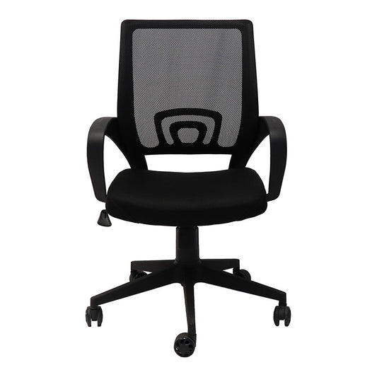 Rapidline Vesta Mesh Gas Lift Office Chair - Black