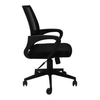 Rapidline Vesta Mesh Gas Lift Office Chair - Black